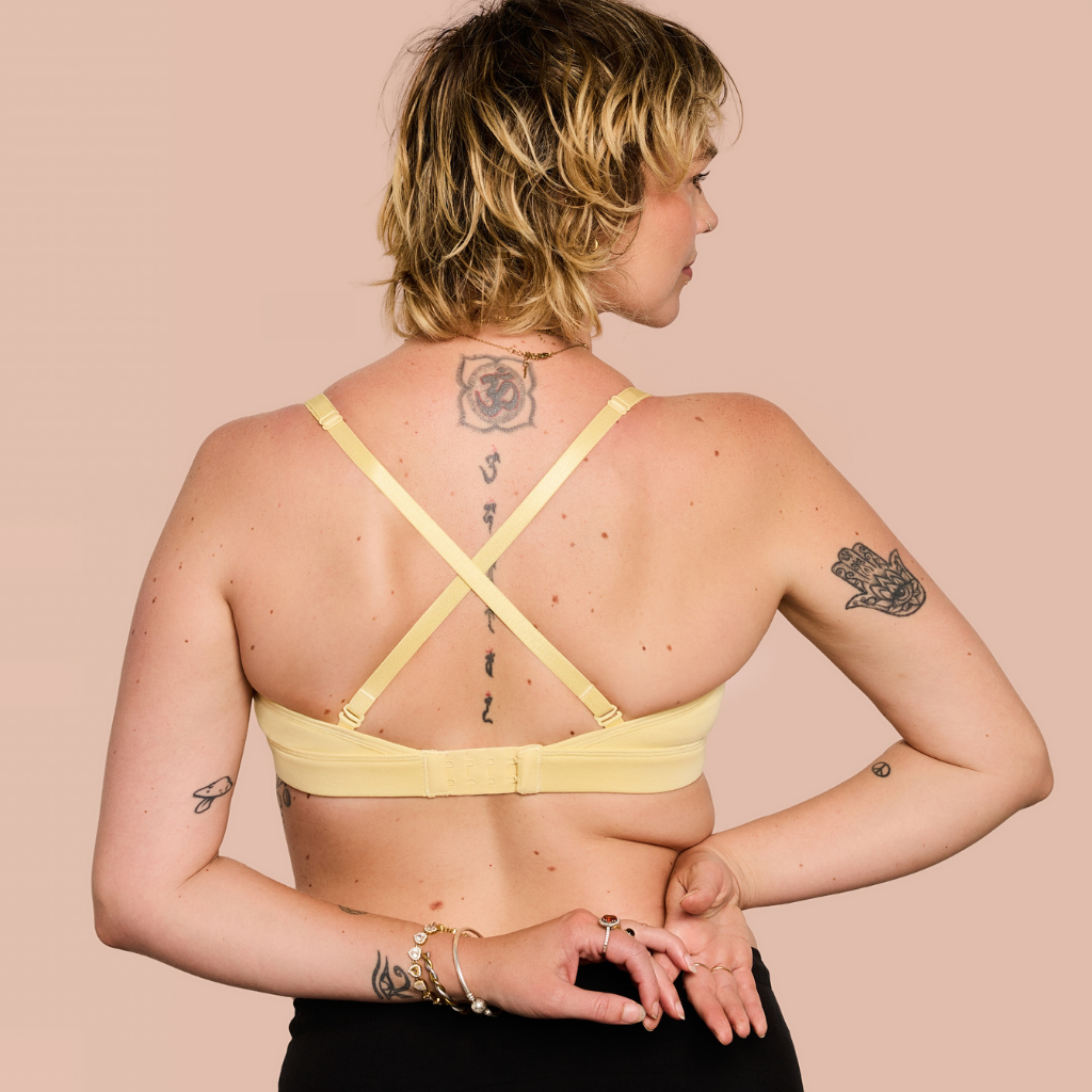 LESH - Anywhere Leakproof Nursing Bra - Black / Pink / Beige