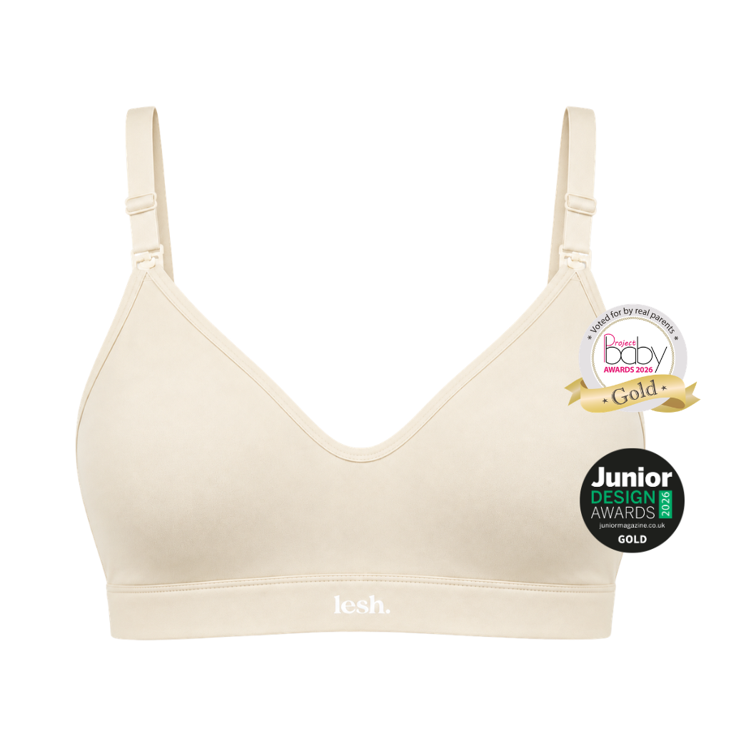LESH - Anywhere Leakproof Nursing Bra - Black / Pink / Beige