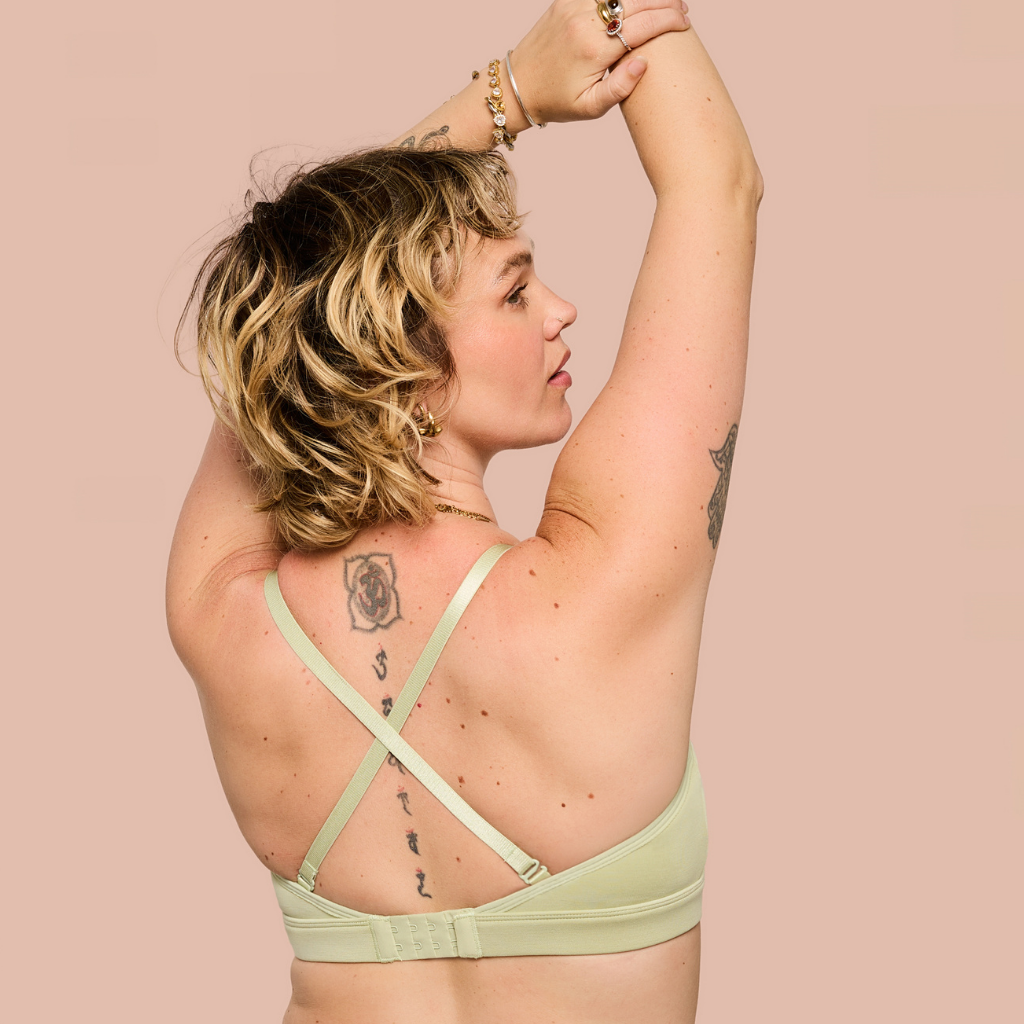 LESH - Anywhere Leakproof Nursing Bra - Black / Pink / Beige