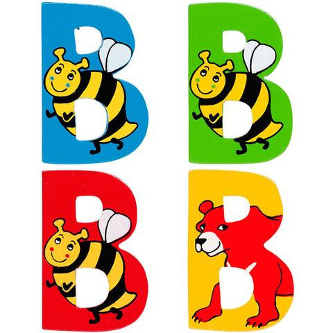 Wooden Letters for Children's Bedroom Doors