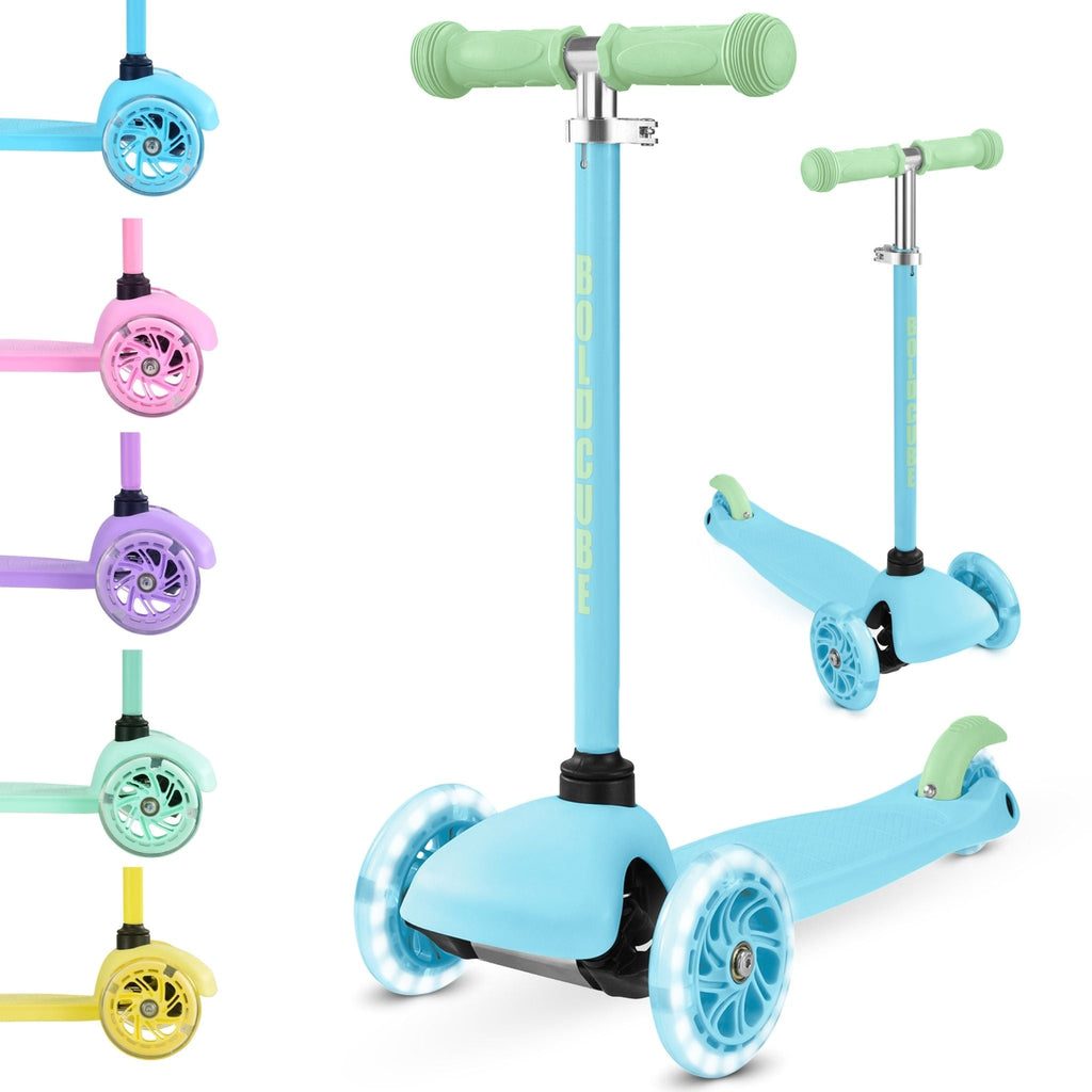 Teeny 3 Wheel Scooter - Blue & Green