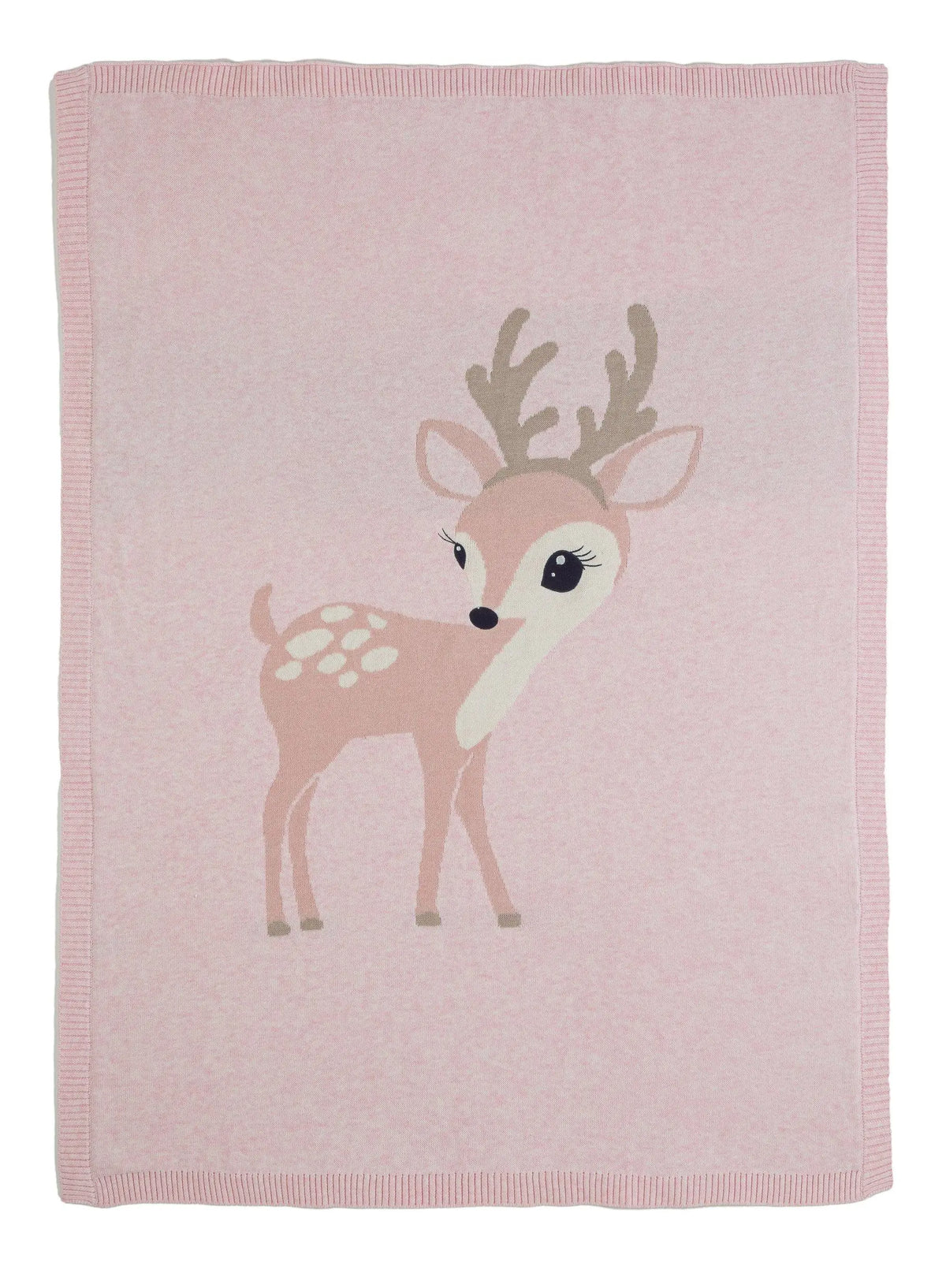 Bizzi Growin Baby Blanket - Felicity Fawn Pink