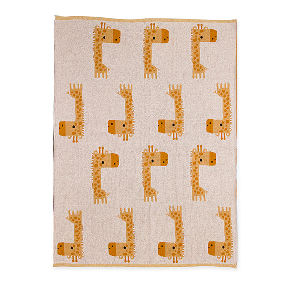 Bizzi Growin Baby Blanket - Gilbert Giraffe