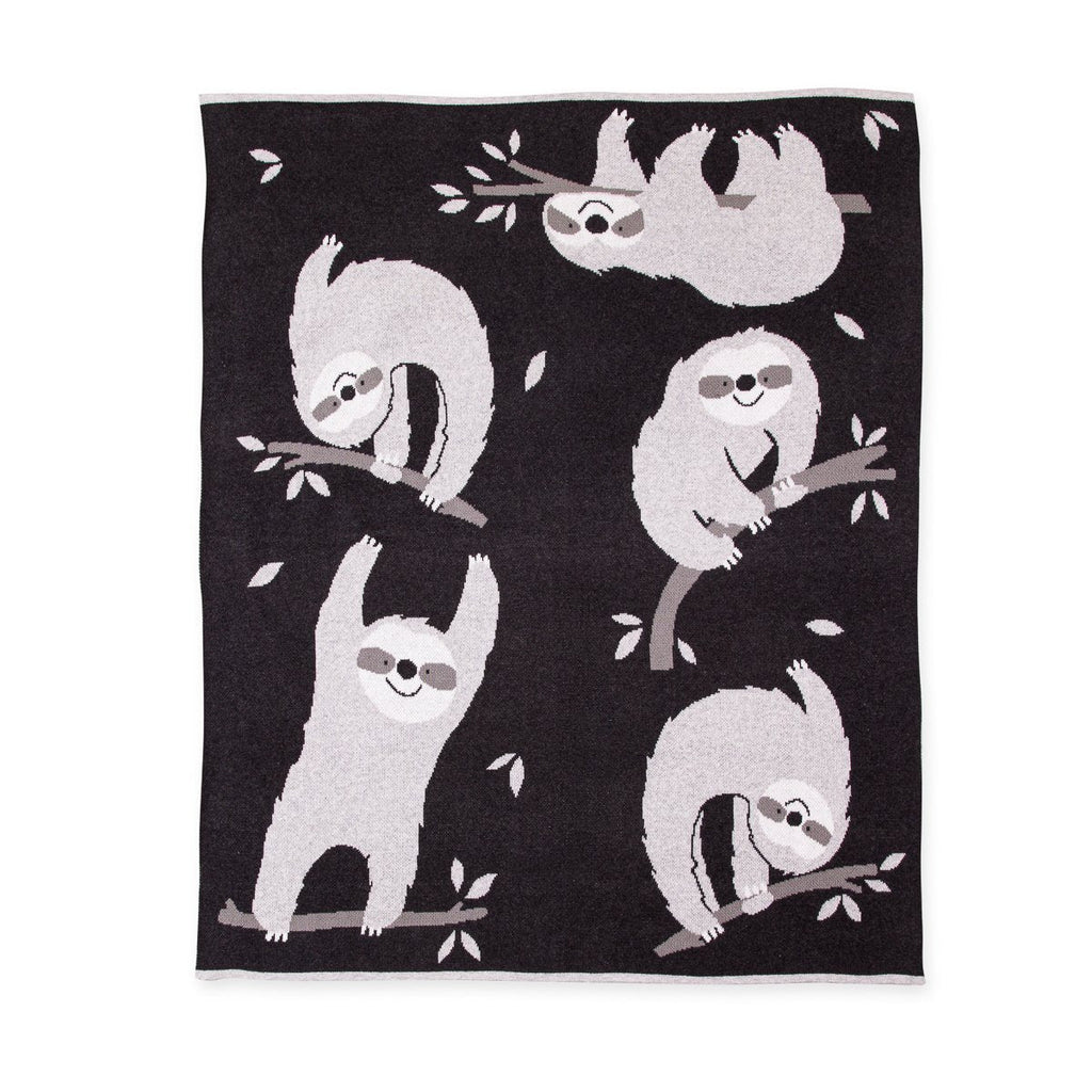 Bizzi Growin Baby Blanket - Slothtastic