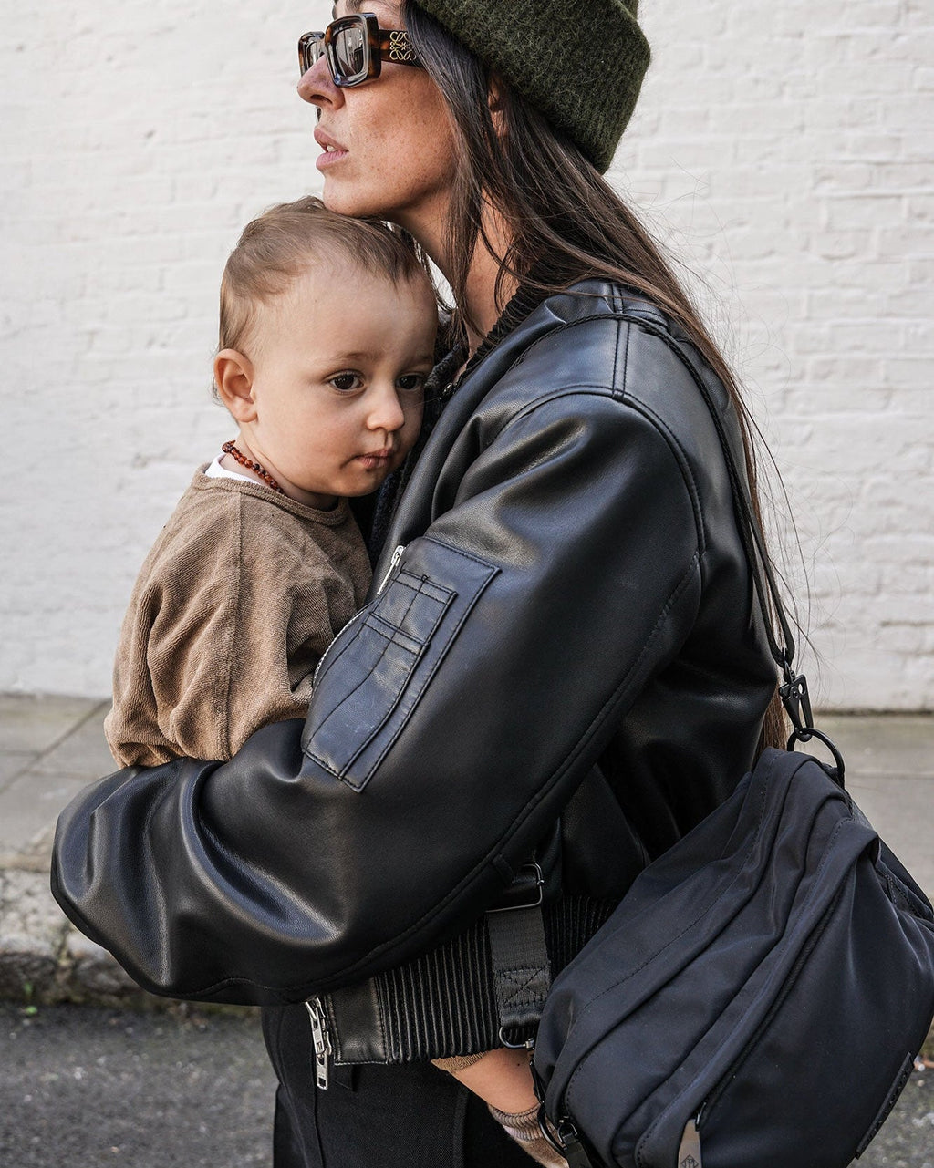 Tiba+Marl Hiro Buggy/Pushchair Organiser / Changing Bag - Black