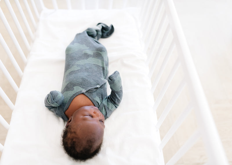Copper Pearl Newborn Gown - Hunter