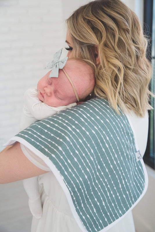 Copper Pearl Premium Burp Cloths - Fawn - 3 Pack