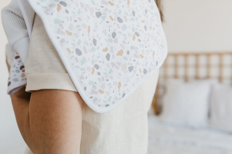 Copper Pearl Premium Burp Cloths - Rex - 3 Pack