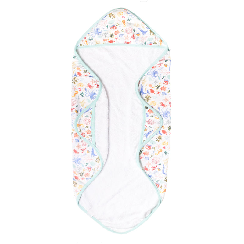 Copper Pearl Premium Knit Hooded Towel - Nautical