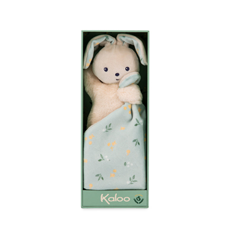 Kaloo Carre Douceur Doudou Rabbit - Citrus Bouquet - 17cm