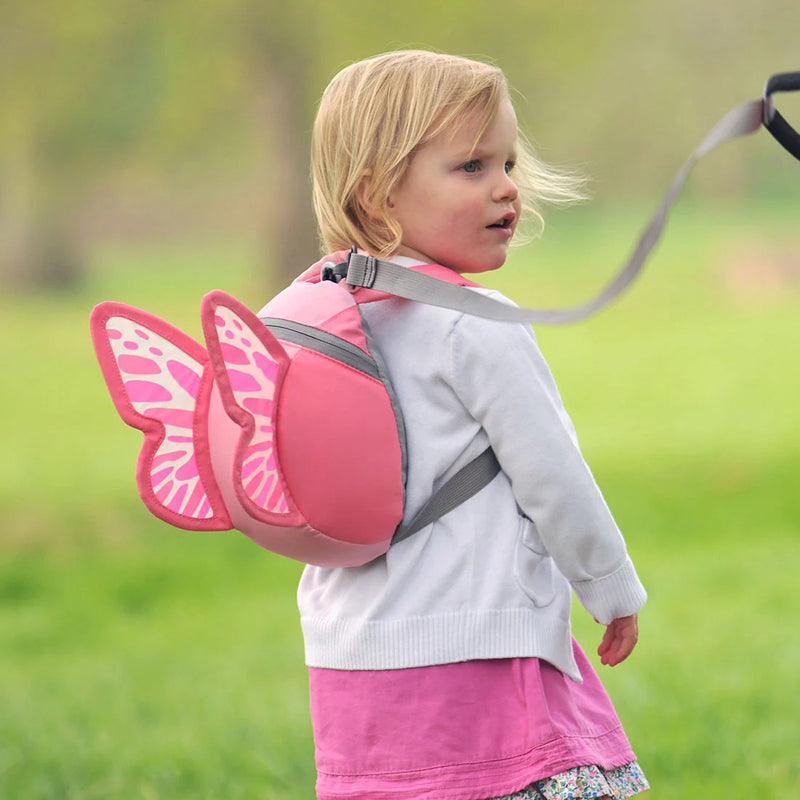 LittleLife Toddler Backpack Safety Rein Harness - Butterfly