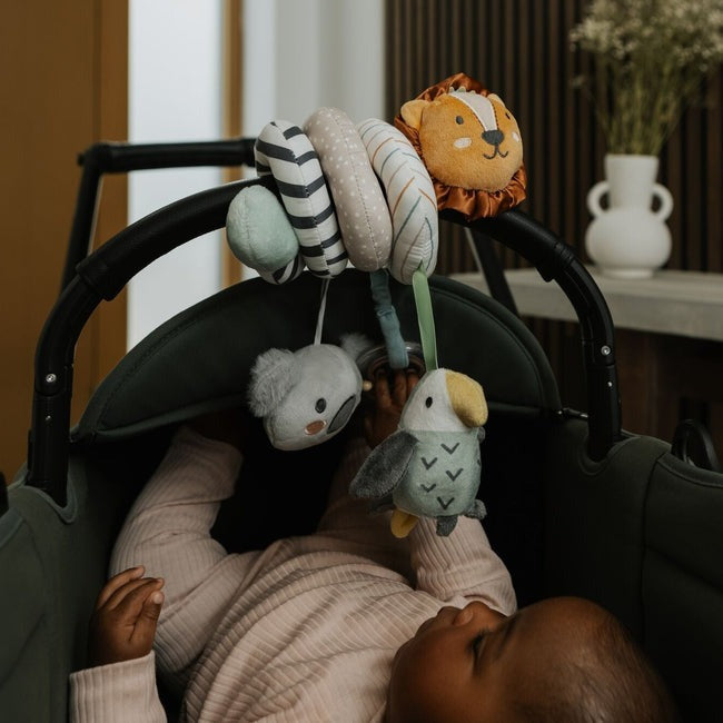 Nuby Animal Adventure Spiral Pushchair Toy