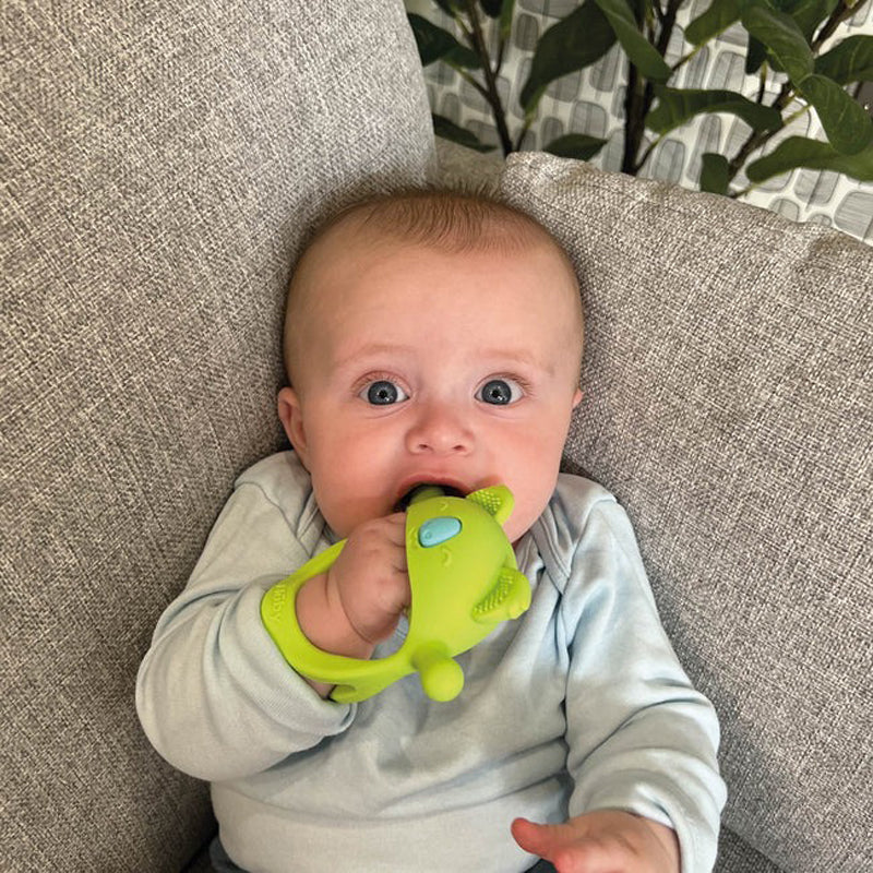 Nuby Mini Wrist Grip Teething Mitten - Koala