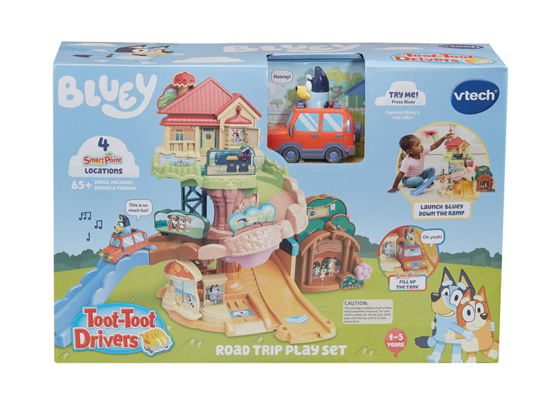VTech Toot-Toot Drivers® Bluey Road Trip Play Set