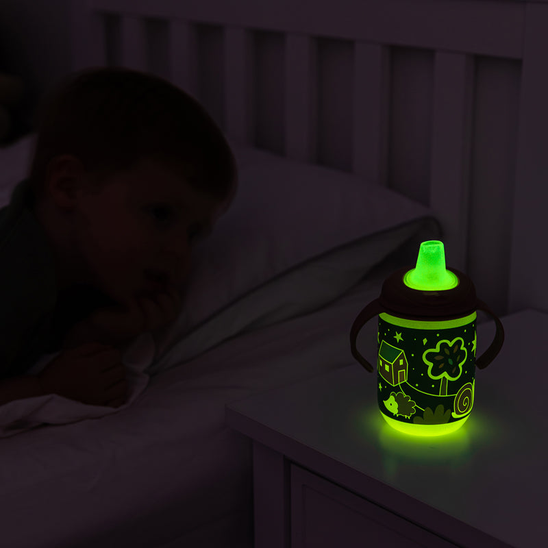 Vital Baby Hydrate Easy Sipper - Glow In the Dark Jungle - 350ml