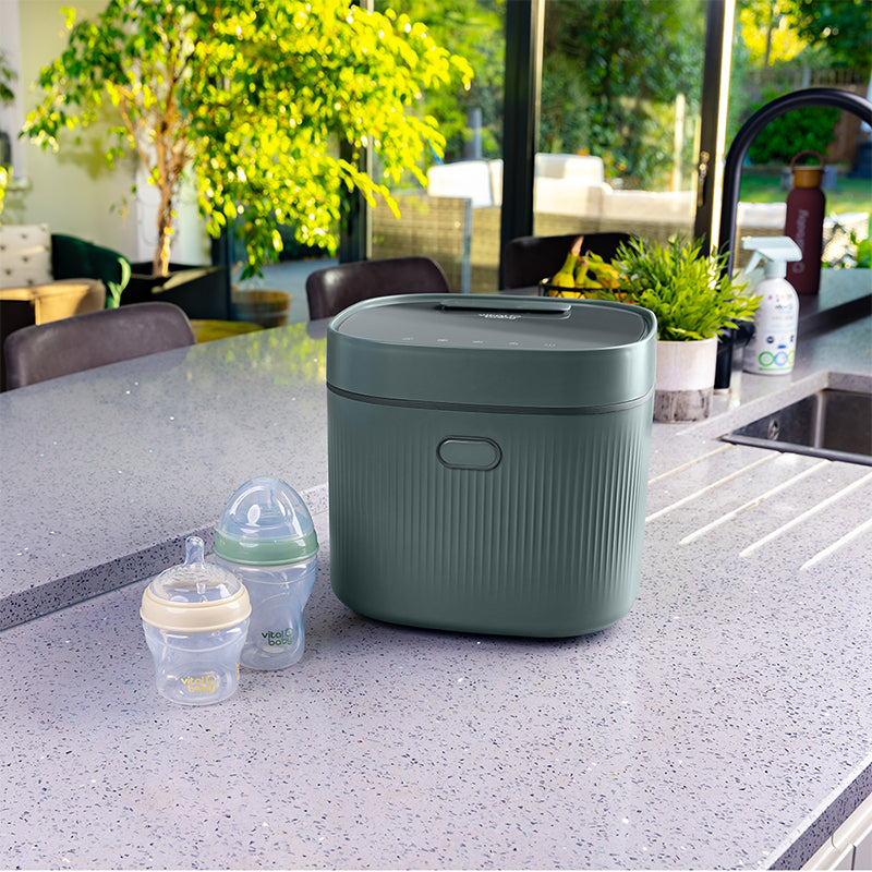 Vital Baby Nurture Advanced Pro UV Steriliser & Dryer - Olive Green