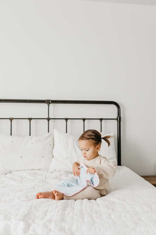 Copper Pearl Lovey 3 Layer Comfort Blanket - Whimsy - 2 Pack