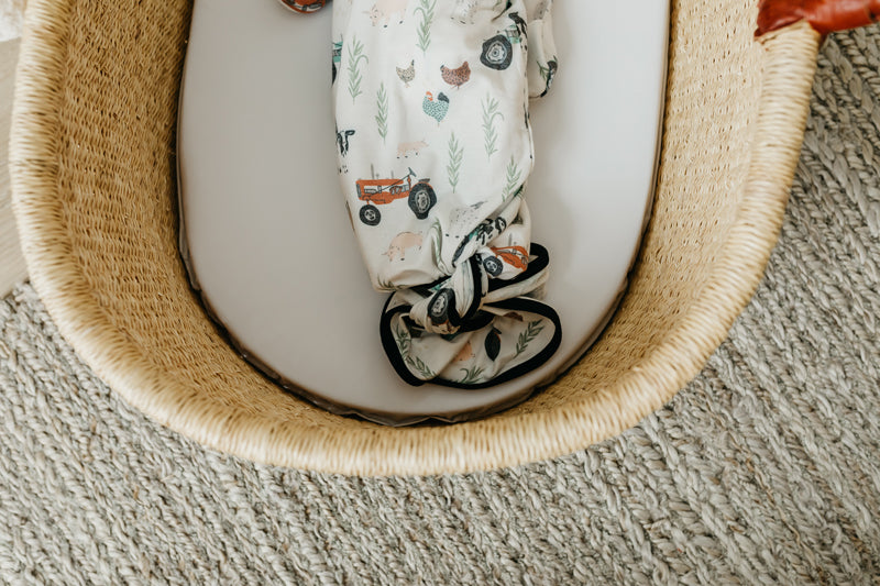 Copper Pearl Newborn Gown - Jo