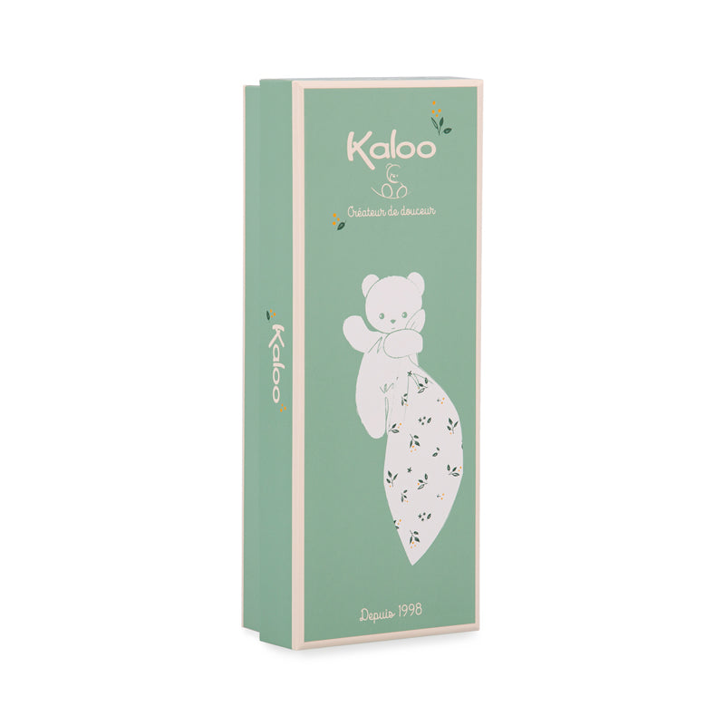 Kaloo Carre Douceur Doudou Rabbit - Citrus Bouquet - 17cm