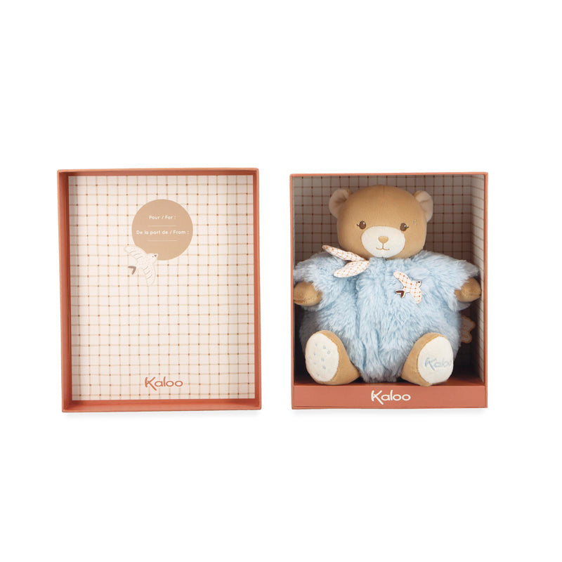 Kaloo Intemporel Chubby Bear - Blue - 17cm