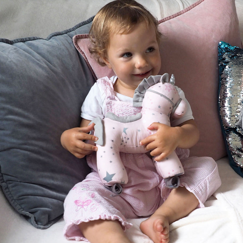 Little Bird Told Me Celeste Unicorn Pull Along Toy