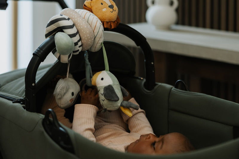 Nuby Animal Adventure Spiral Pushchair Toy
