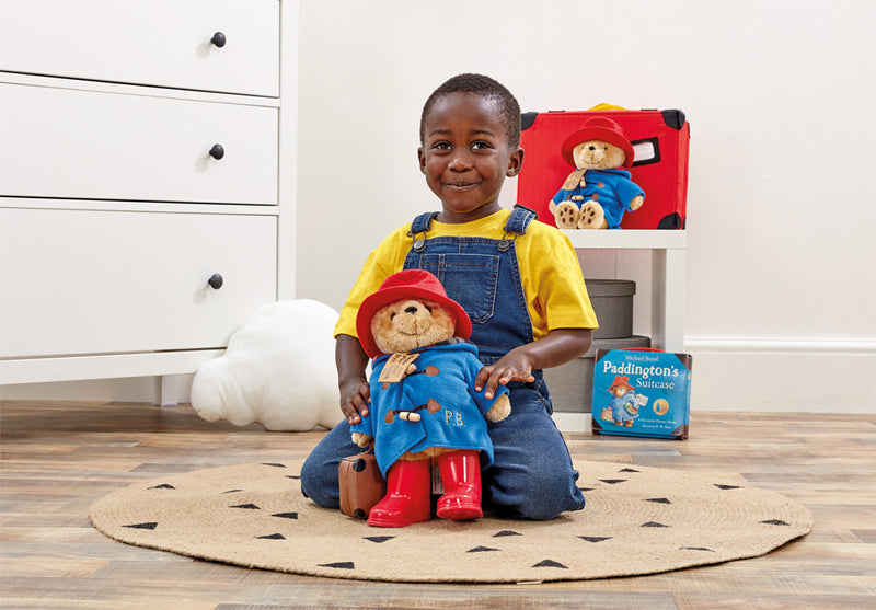 Paddington Bear with Boots and Suitcase - 34cm