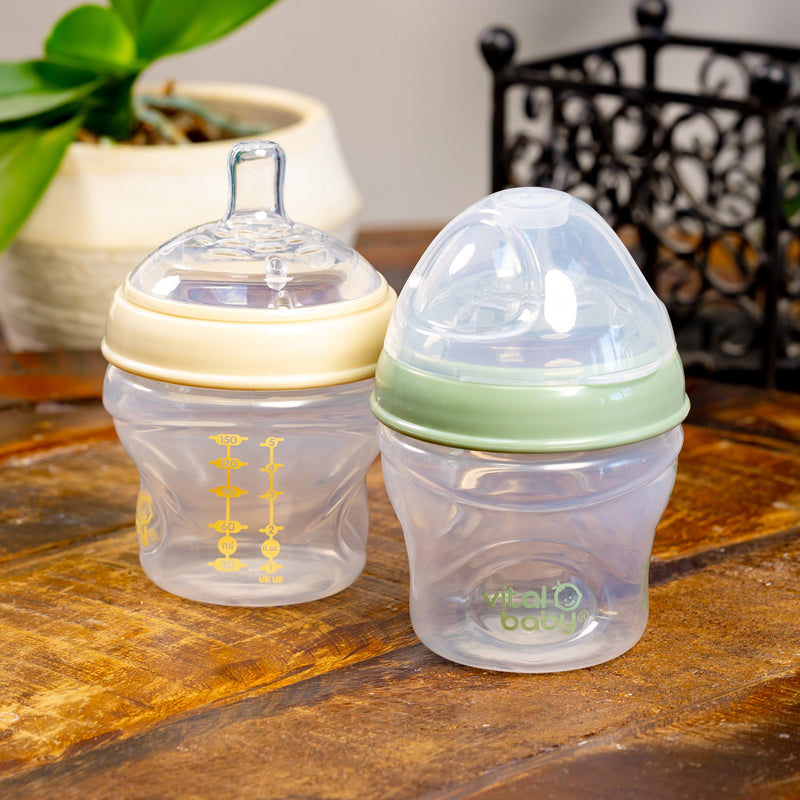 Vital Baby Nurture Breast Like Bottle - 150ml - 2 Pack