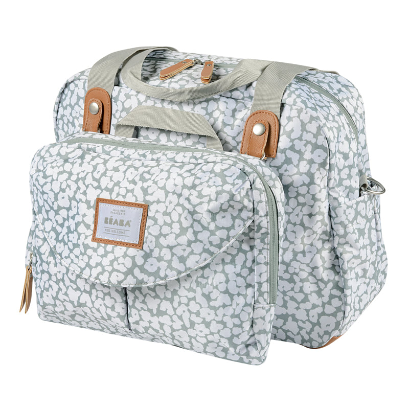 Béaba Geneva II Changing Bag - Grey Blossom