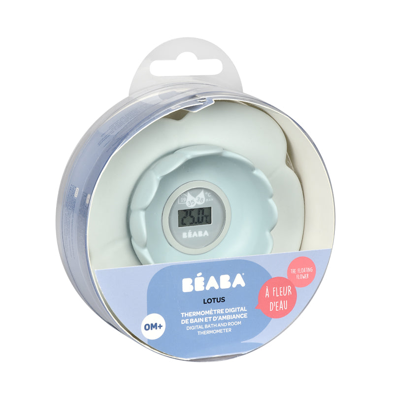 Béaba Lotus Multi-Functional Digital Thermometer Blue