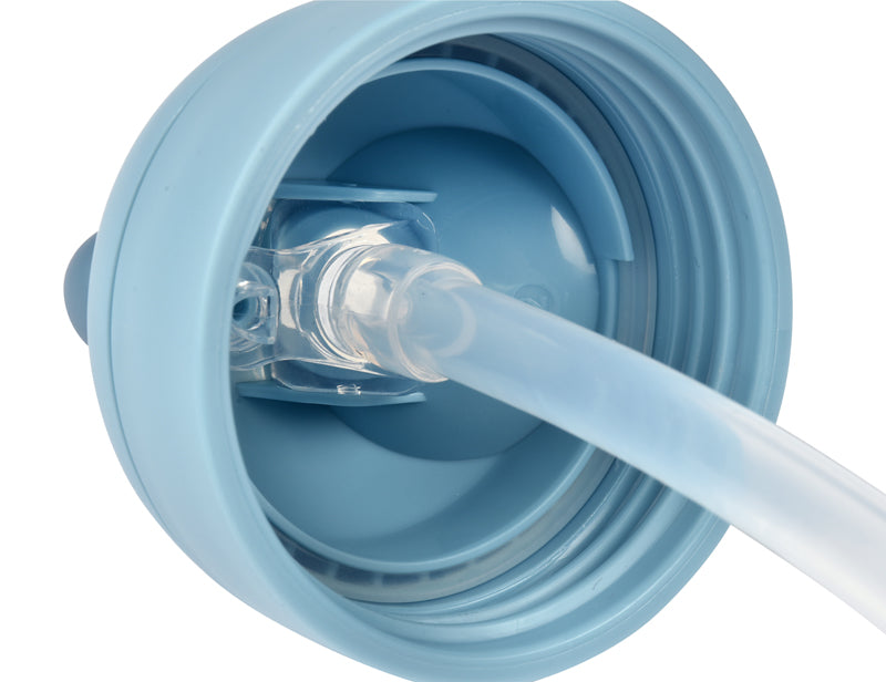 Béaba Tritan Straw Cup - Blue - 300ml