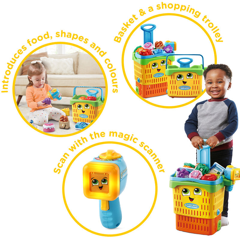 LeapFrog Count Along Basket & Scanner