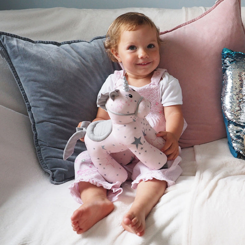 Little Bird Told Me Celeste Unicorn Pull Along Toy