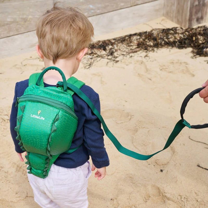 LittleLife Toddler Backpack Safety Rein Harness - Crocodile