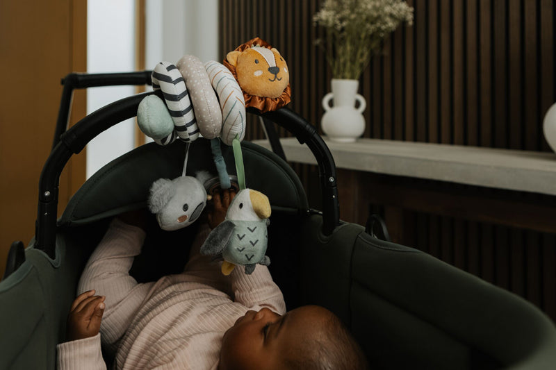 Nuby Animal Adventure Spiral Pushchair Toy