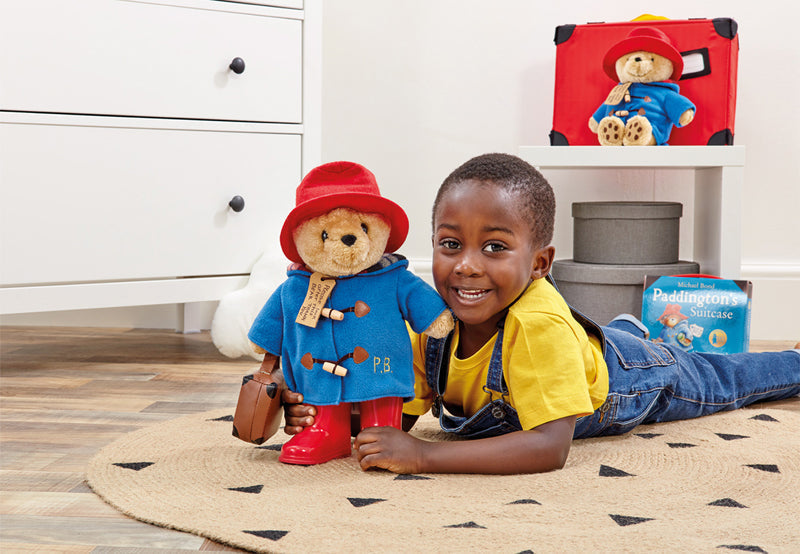 Paddington Bear with Boots and Suitcase - 34cm