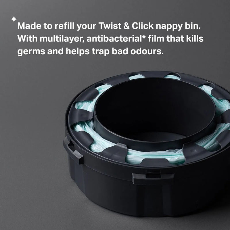 Tommee Tippee Nappy Bin XL Cassette Refill - 6 Pack