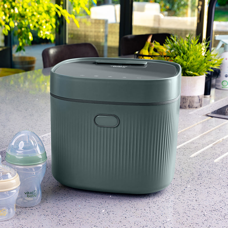 Vital Baby Nurture Advanced Pro UV Steriliser & Dryer - Olive Green
