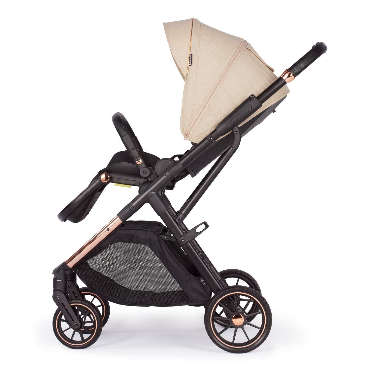 Lejoux+ Baby Pram Stroller Pushchair - 0 Months +