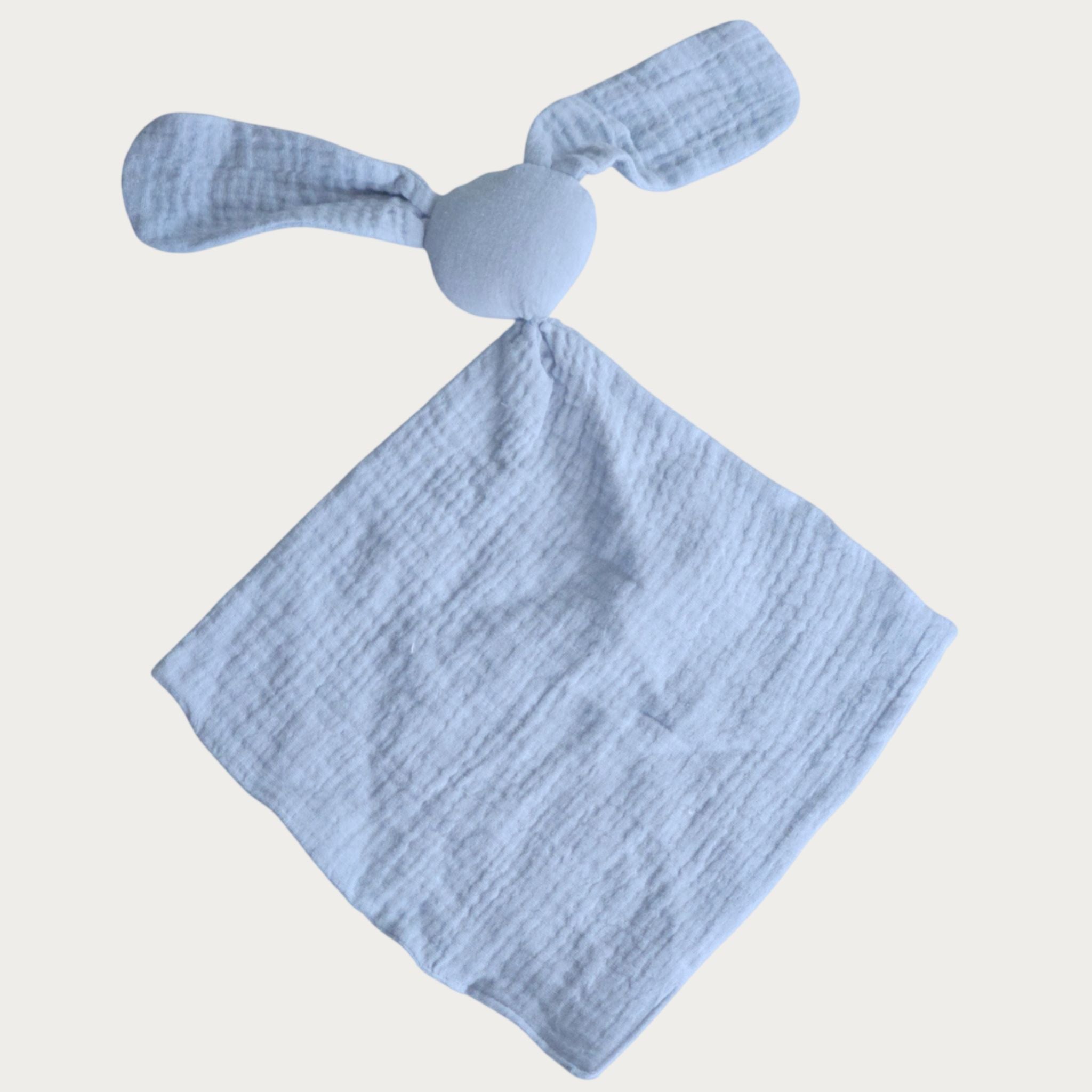 Comforter Security Blanket - Noah the Blue Bunny