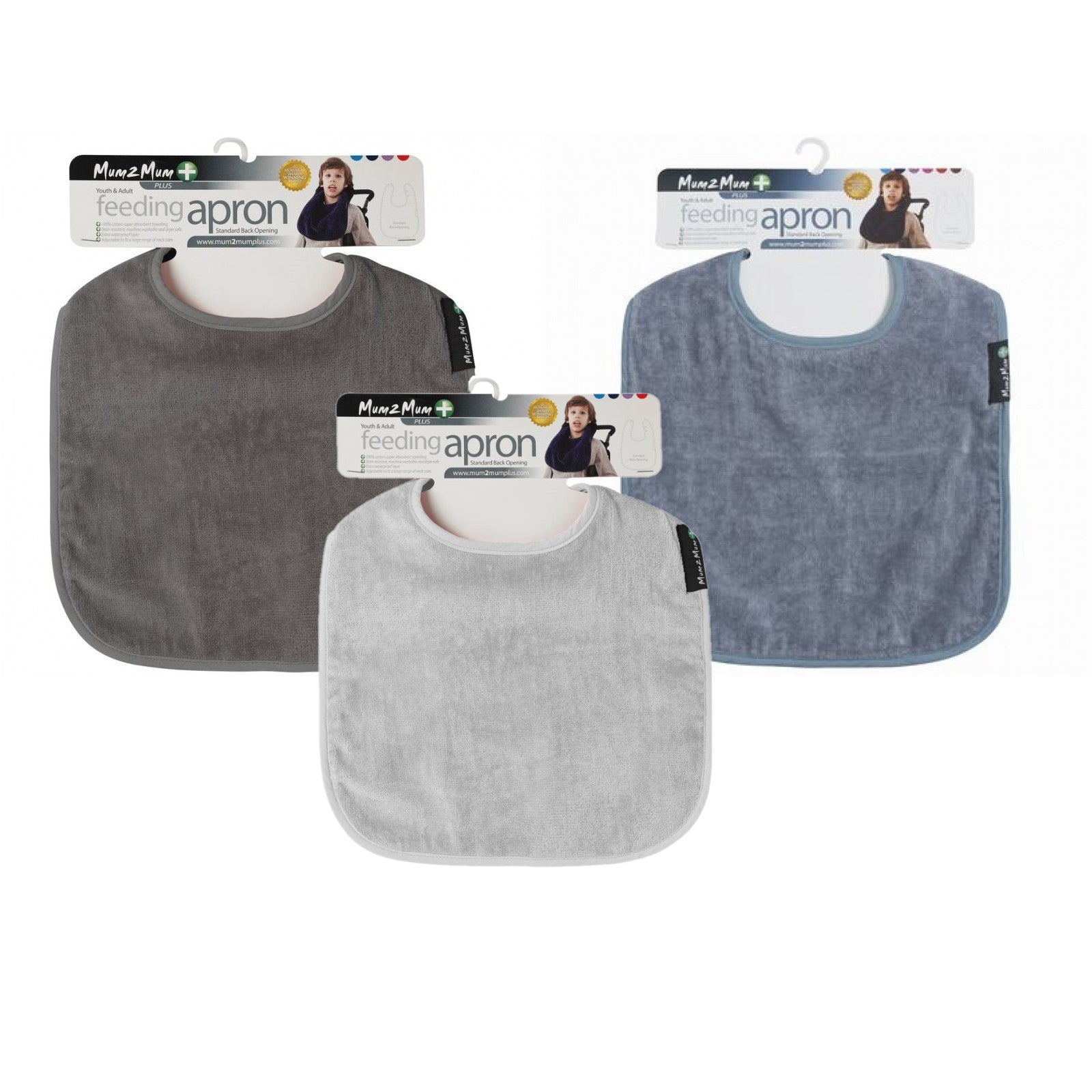 Mum 2 Mum PLUS Clothing Protector For Adults & Youths - Grey