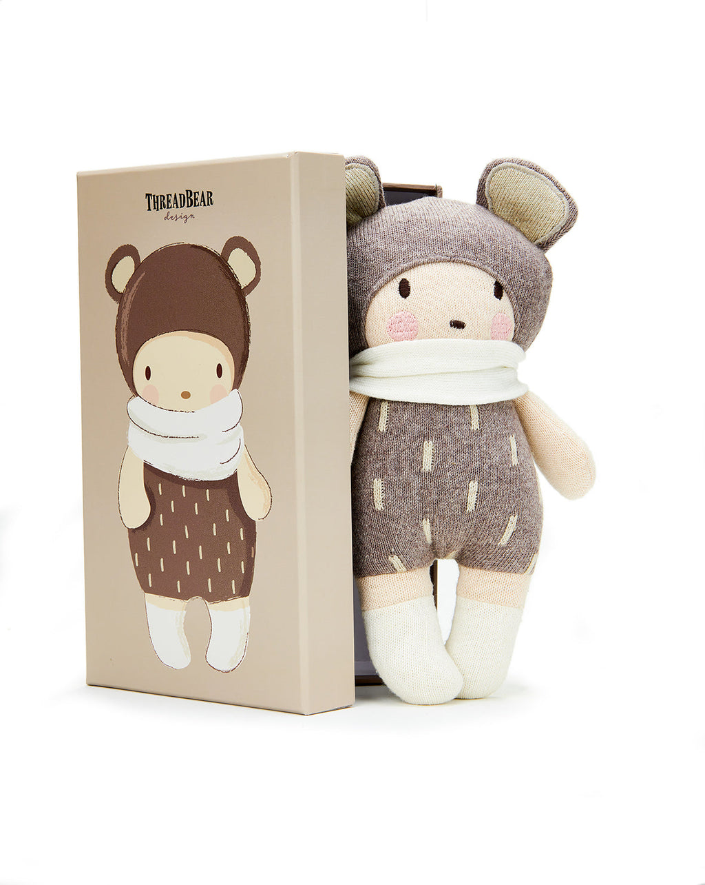 ThreadBear Design Baby Beau Knitted Doll