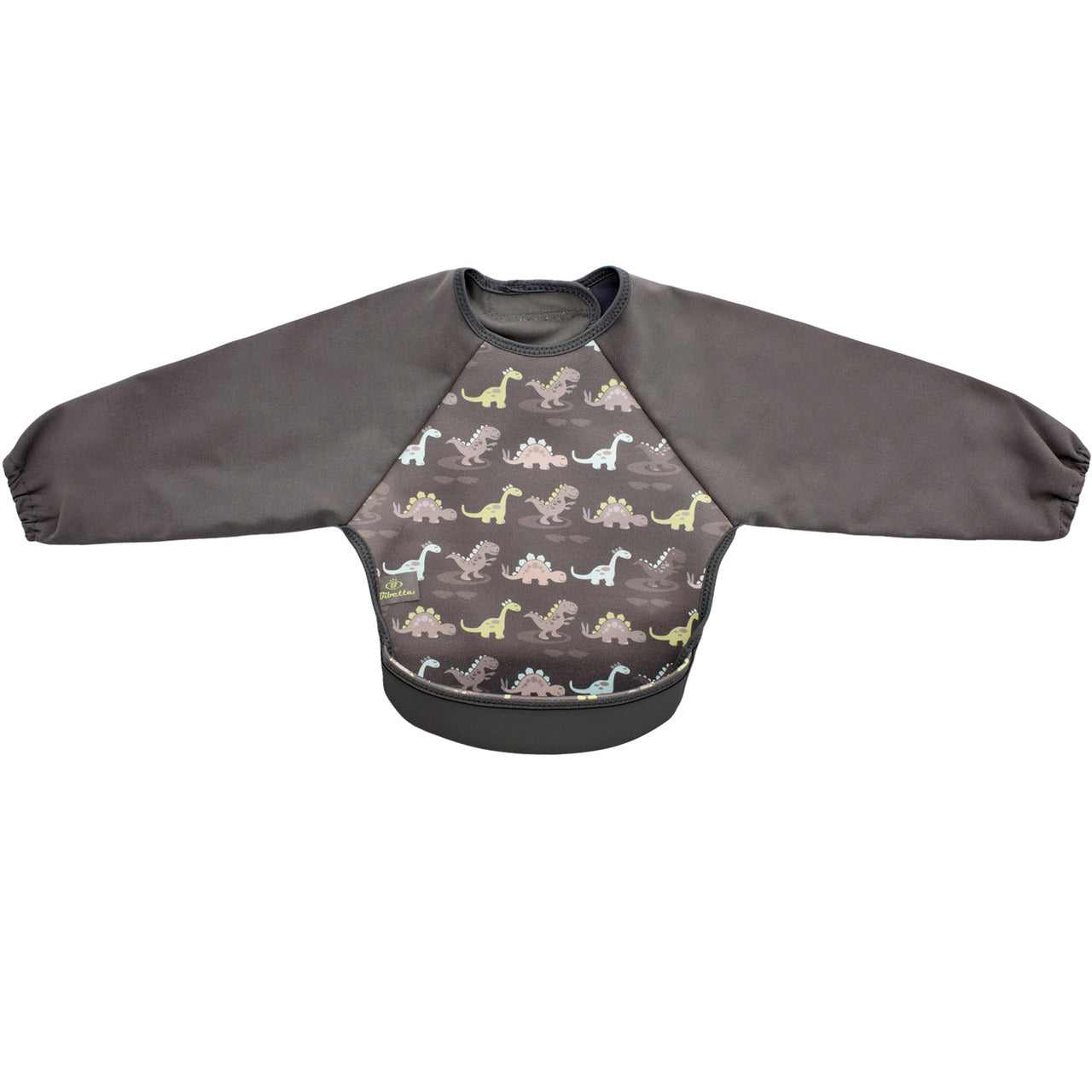Weaning Bib with Sleeves - Dinosaurs UltraBib