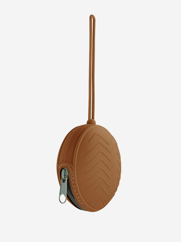 Bloom Bambini Silicone Pacifier / Dummy Round Case - Brown