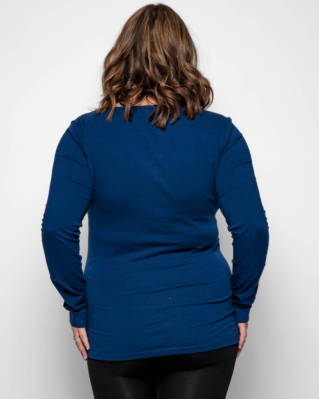 Bshirt Maternity Long Sleeved Top - Navy
