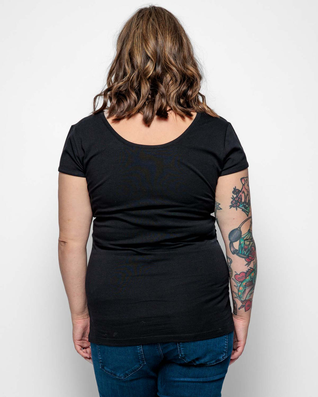 Bshirt Maternity Short Sleeved T-shirt - Black