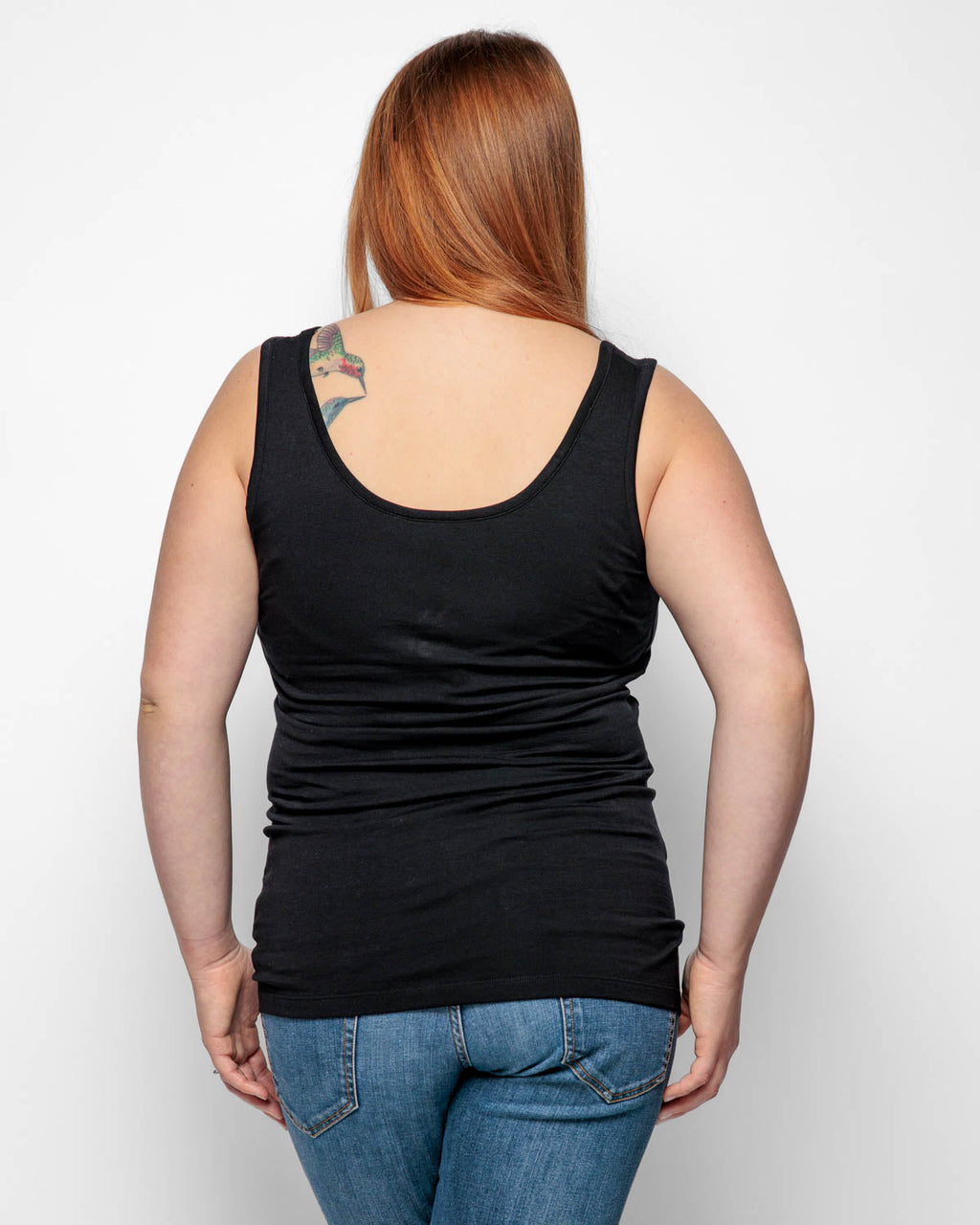 Bshirt Maternity Vest -Black