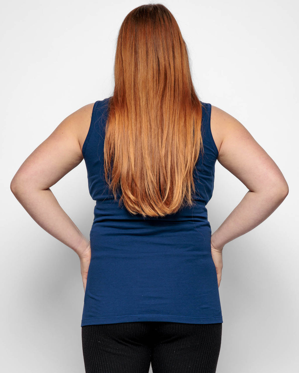 Bshirt Maternity Vest - Navy Blue