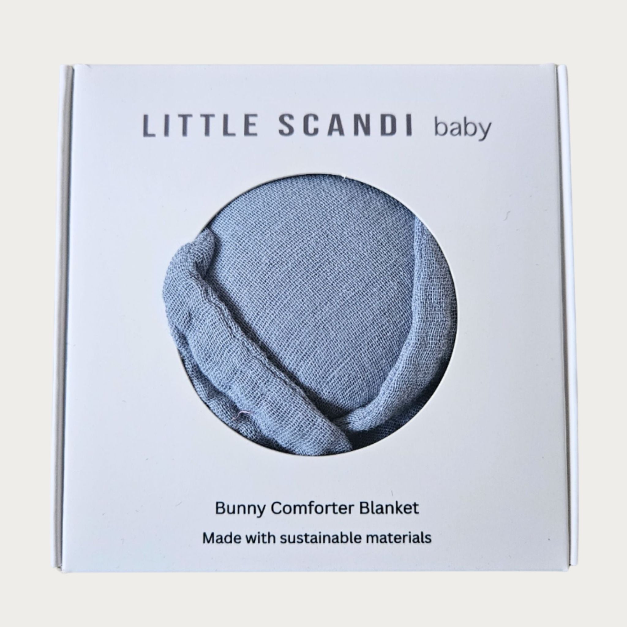 Comforter Security Blanket - Noah the Blue Bunny