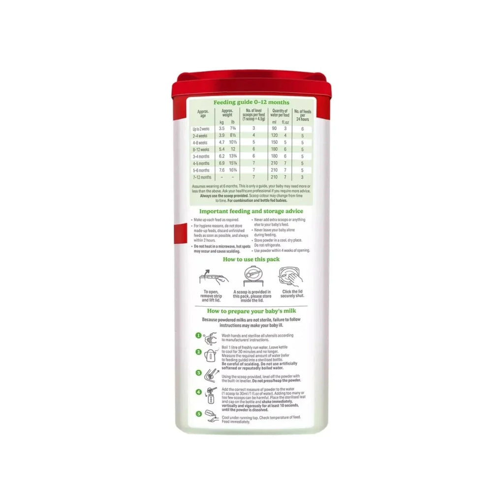 Cow and Gate 1 First Infant Milk Formula - 0-6 months 800g